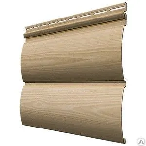 фото Сайдинг под бревно Wood Slide Дёке БлокХаус (Яблоня)