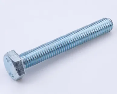 фото Болт М8х50 с шестигранной головкой оцинк. DIN 933 (уп.40шт) класс прочн. 8.8. пакет СТРОЙМЕТИЗ UTORM969093М850