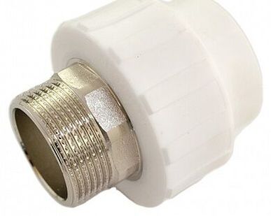 фото Муфта комбинированная ПП 25x3/4" НР MeerPlast