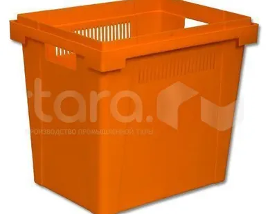 фото Ящик пластиковый цветочный арт.434