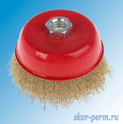 Фото №0 Щетка для УШМ 100, М14, чашка