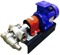 фото Шестеренный насос Ампика НШ-3,3/3,3К (из нержавейки) с 2,2 кВт (увеличенной мощности)