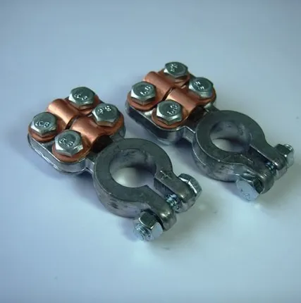 Фото №0 Клеммы АКБ свинец 2 зажима (Новосибирск)