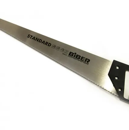 Фото №0 Ножовка по дереву Бибер Стандарт TPI 5, пластиковая ручка, 500мм арт.85653