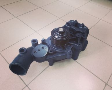 фото Помпа водяная в сборе WP12 Евро 4-5