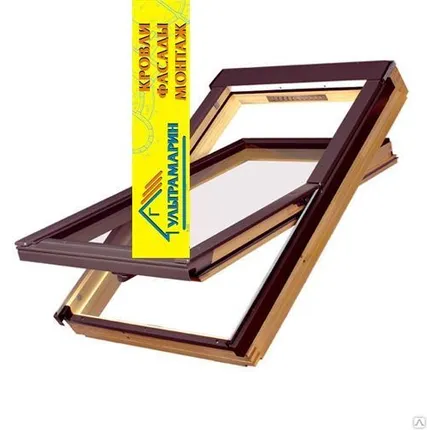 Фото №0 Деревянное окно Fakro FTP-V/Cu U3 66х118 медное
