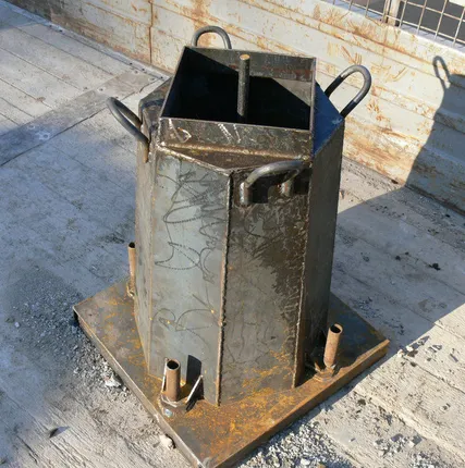 Фото №0 Металлическая форма урны У-8