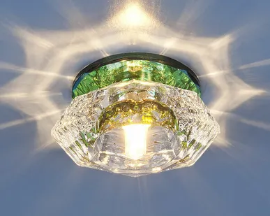 фото Светильник встраиваемый G9 6262 зеркальный/мультиколор Elektrostandard