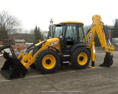фото Аренда экскаватора погрузчика JCB