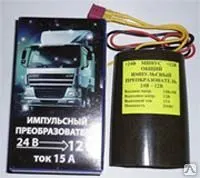 фото Импульсный преобразователь напряжения МАКТОК 215,  24  на 12 вольт для груз