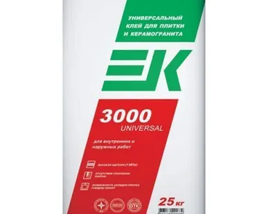 фото Плиточный Клей ЕК3000 UNIVERSAL