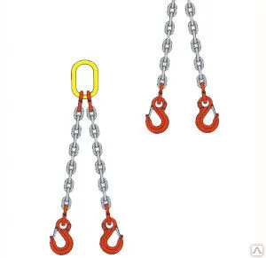 Фото №0 Строп 2СЦ-7,1 т. (L=5,0 м) 8 кл