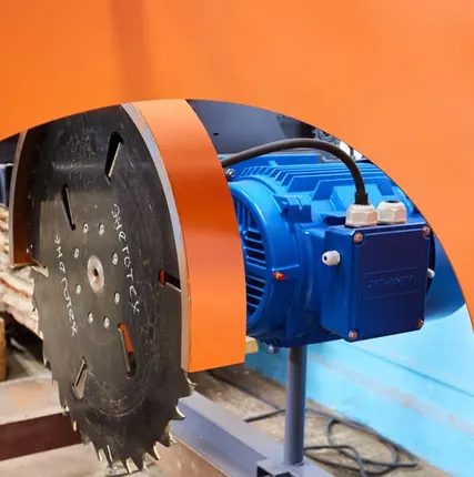 Фото №2 Дисковая поворотно-угловая пилорама «ТРИУМФ» 1П-550