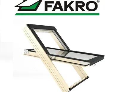 фото Деревянные мансардные окна Fakro FTT U8 Z-Wave EHV-A
