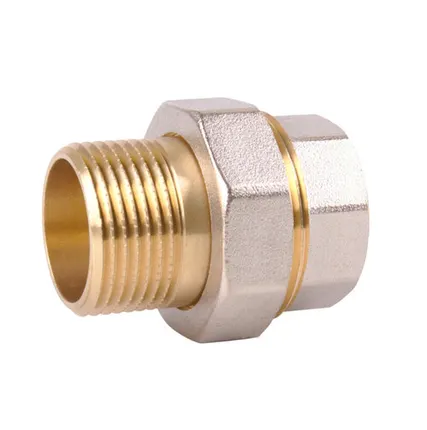 Фото №0 Соединитель с накидной гайкой прямой лат. Г/Ш 3/4"