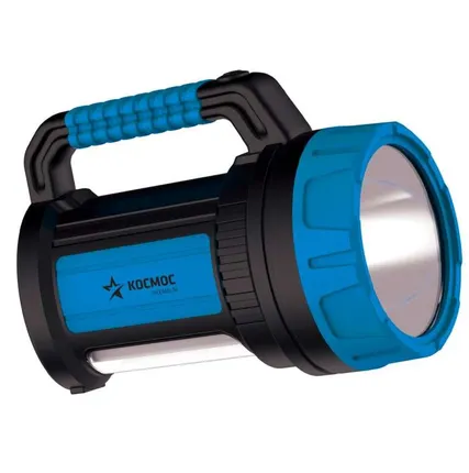Фото №0 Фонарь аккумуляторный KOSMOS premium 7W LED ЗУ 220/12В USB зарядка телефона КОСМОС KOSACCU9107WUSB