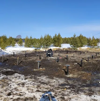 Фото №0 Свайно-винтовой фундамент