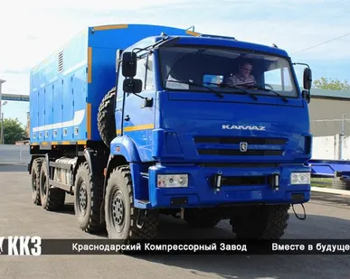 фото Мобильный азотный компрессор ТГА-10/251