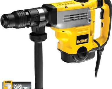 фото Перфоратор вертикальный DeWalt D25723K / 1.4 кВт, 14 Дж, SDS-Max, 2 режима