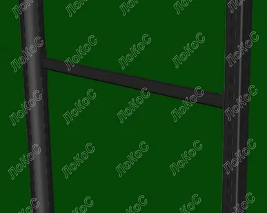 фото Стержень соедин. для SL01(круг колонны) L=1250мм, хром