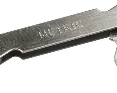 фото Шаблон для определения шага метрической резьбы, 0,5-1,75 мм и трубной резьбы с шагом 0,907 и 1,07 мм (27,28 tpi) STAYER PROFI