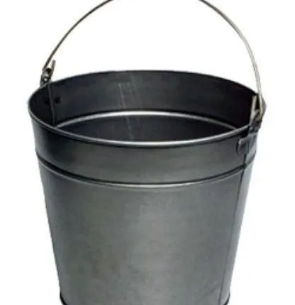 Фото №0 Ведро металлическое, оцинкованное 15л