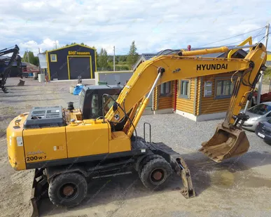 фото Аренда колесного экскаватора Hyundai R200W-7, Краснодар