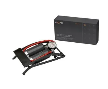 фото Насос ножной "LECAR" 7 Атм (2 цилиндра)