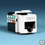 фото Разъем RJ45 кат.5е UTP неэкран.чёрн.SimonConnect CJ545U