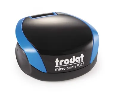 фото Печати-С 9342 TRODAT MICRO PRINTY Карманная оснастка для печати диам.42мм (Синий, Синий)