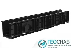 фото Лоток пластиковый SteeStart DN100 H180 низкий борт