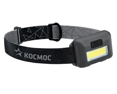 фото Фонарь светодиодный налобный компактный 3Вт COB КОСМОС KOC-H101-COB