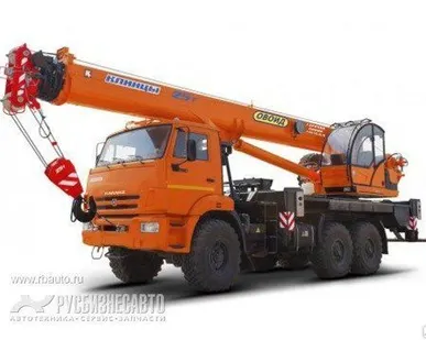 фото Автокран 25т с доп противовесом 1,5 т КС 55713-5К-4 КАМАЗ-43118 ОВОИД