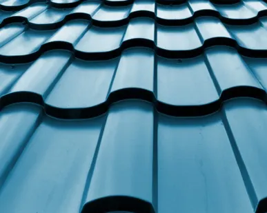 фото Металлочерепица Сицилия полиэстер RAL 5021 1120х0,45