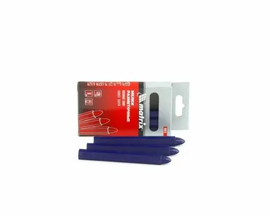 фото Мелки разметочные восковые синие, 120мм, 1шт.// Matrix