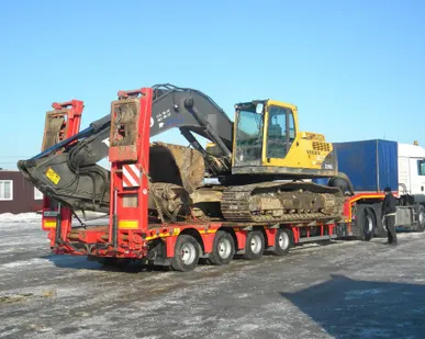 фото Трал перевозка