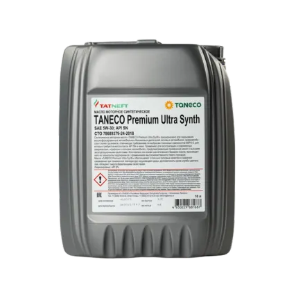 Фото №0 Масло моторное синтетическое TANECO Premium Ultra Synth 5W-30 10 л 5W-30