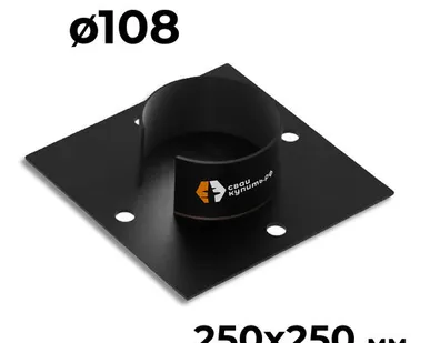 фото Оголовок для сваи диаметр 108 250x250 мм