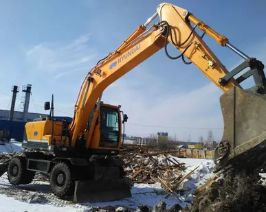 фото Аренда экскаватора Хундай 180 пн/х v 1м3 г/коп 5.4м, гидромолот