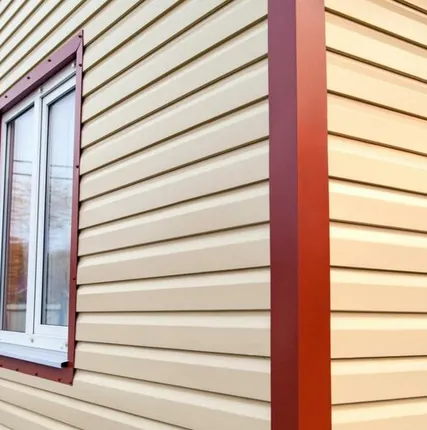 Фото №0 Металлический сайдинг "Корабельная доска"