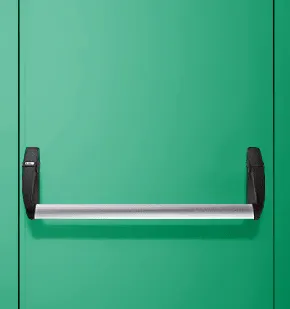 фото Дверь противопожарная однопольная  EI60/EIS60  с замком «Антипаника» 1.5мм