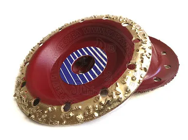 фото АльфаДиск РАУНД «Хард» с закругленным краем 125х22,2мм, зерно до 4мм, сплав карбида вольфрама ALF-КО