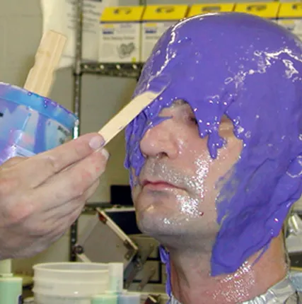 Фото №0 Силикон для снятия слепков с человека