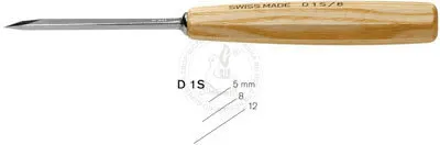 Фото №0 № D 1s/8 Прямая плоскоскошенная компактная стамеска Pfeil