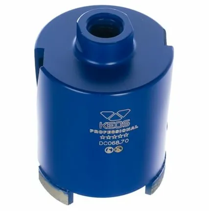 Фото №0 Алмазная коронка по бетону KEOS (сух.рез) М16 68/70мм