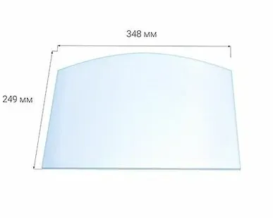 фото Стекло для каминной дверки Везувий 224 Арка (0,249х0,348)