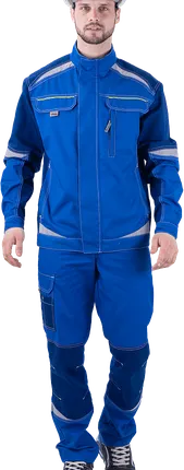 Фото №0 Куртка ТУРБО SAFETY летняя, василек-синий