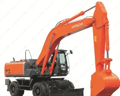 фото Аренда колесного экскаватора Hitachi ZX180W, Нижний Новгород