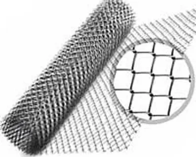 фото Сетка рабица 1.5*10 (ячейка 35) оцинкованная