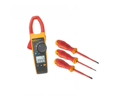 фото Комплект Fluke IB376L - токоизмерительные клещи Fluke 376 FC с набором отвёрток